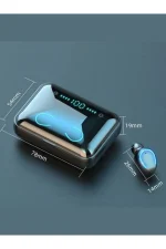 F10 Wireless Mini Sport in-Ear Earbuds Stereo Earphones with Charging Box/هندزفری بلوتوثی مدل F10-BT EARBUD