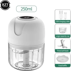 مینی خردکن شارژی Electric Mini Garlic Chopper/ 250 ml