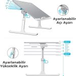 Foldable Lift Laptop Desk/میز تحریر و لپ تاپ تاشو